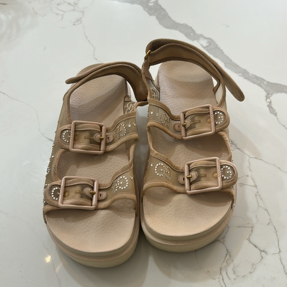 Gucci Cream - Isla rubber sandals - Picture 4 of 5